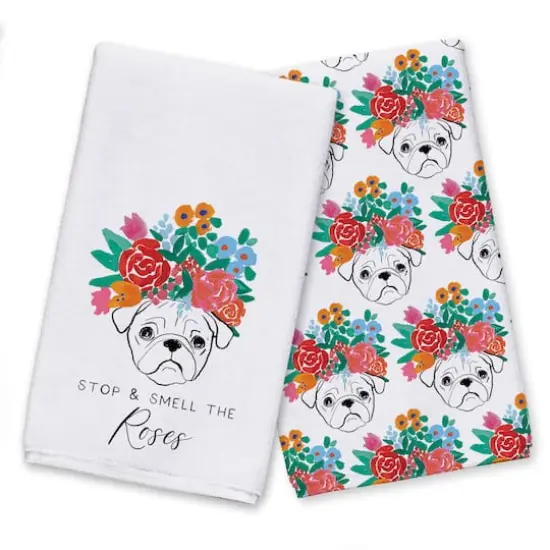 Funny Dog No.5 Tea Towel Set {1}