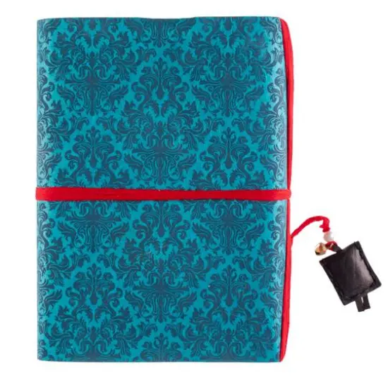 Lama Li Mixed Media Brocade Journal, 6" x 8" {7}