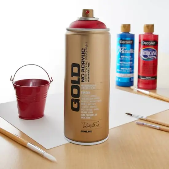 Montana&trade; Cans GOLD Shock Color Spray Paint, 400mL S3020 Shock KENT Blood Red {4}