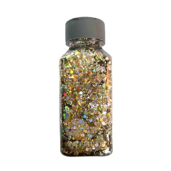 Holographic Gold & Silver Specialty Polyester Glitter by Recollections™ {1}