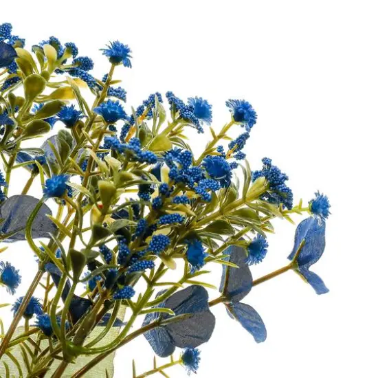 14" Mixed Berry & Eucalyptus Mix Deluxe Bush by Ashland&reg; Navy {4}