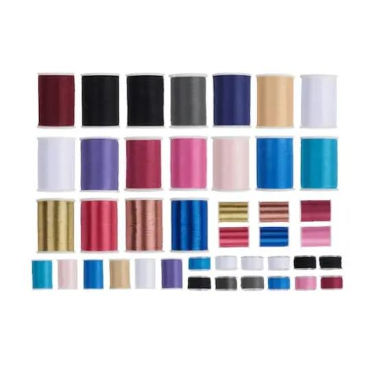 SINGER&reg; Sew-It-Goes 255 Piece Sewing Kit & Craft Organizer Sewing Storage Case with Metallic Embroidery Thread {11}