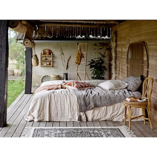 Hello Honey&reg; 24" 3 Tier Rattan Wall Shelf {4}