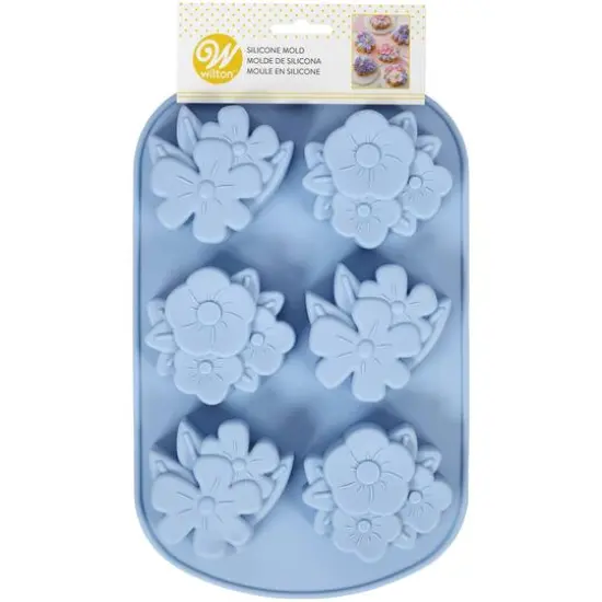 Wilton&reg; Floral Party Silicone Mold {1}
