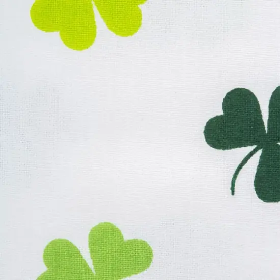 DII&reg; 84" Shamrock Shake Print Tablecloth {3}