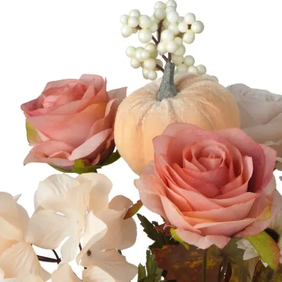 20" Pink Rose & Pumpkin Mix Deluxe Bush by Ashland&reg; {3}
