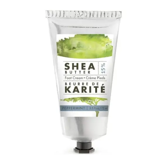 European Soaps Shea Butter Foot Cream, 75mL {1}