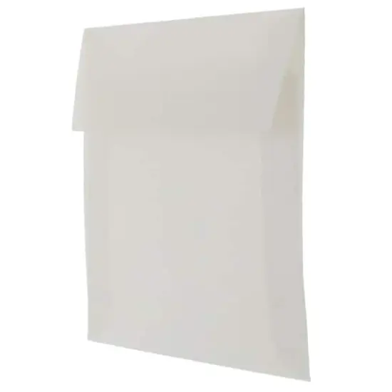 JAM Paper 6" x 6" Translucent Vellum Invitation Envelopes, 25ct. Platinum Silver {4}