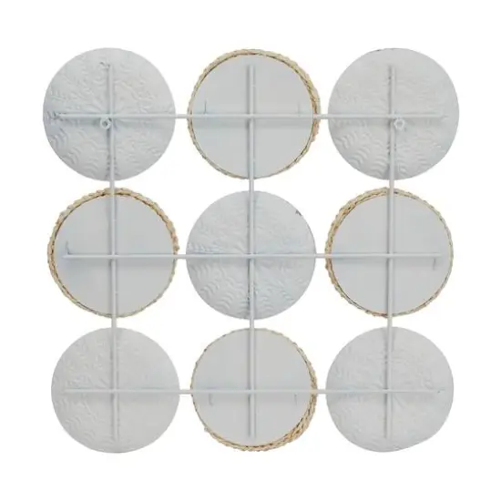 Grey Modern Abstract Wall Decor, 31" x 1" x 31" {5}