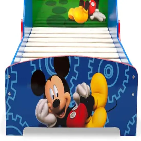 Delta Children Disney&reg; Mickey Mouse Wooden Toddler Bed  {5}