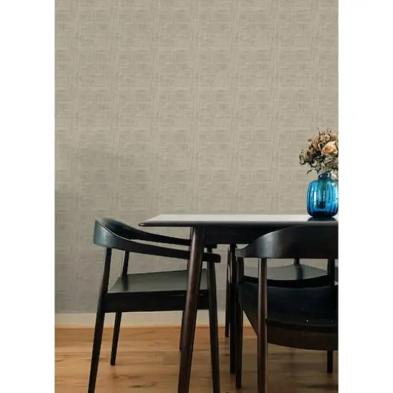 NuWallpaper Nolan Black Peel & Stick Wallpaper {4}