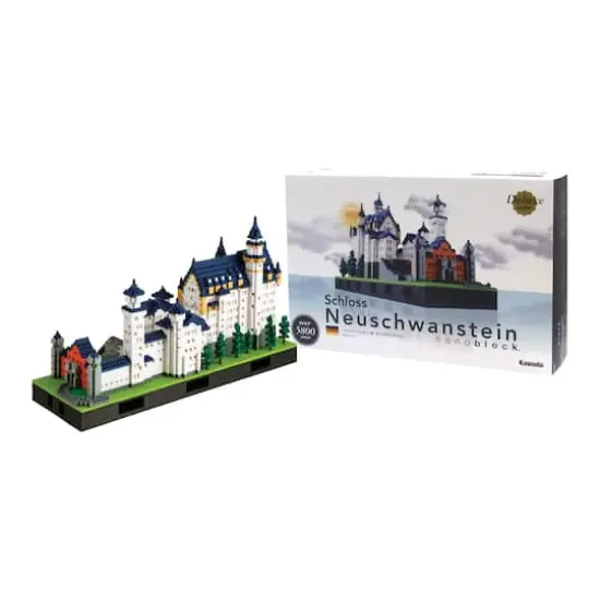 nanoblock&reg; Deluxe Edition Schloss Neuschwanstein Building Set {3}