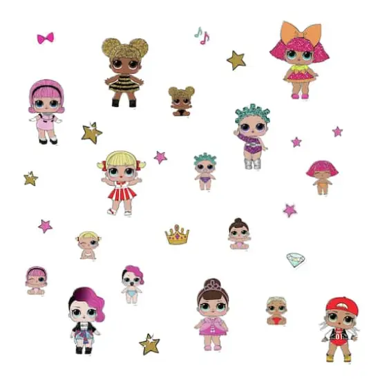 RoomMates Lol Surprise! Peel & Stick Wall Decals {1}