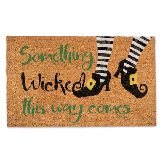 Something Wicked This Way Comes Door Mat {1}