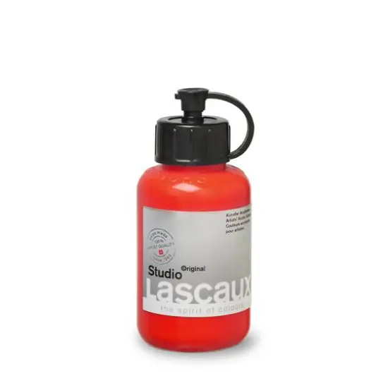 Lascaux Studio Acrylic Paint, 85mL 922 Vermilion {1}