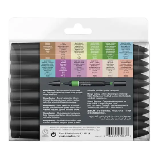 Winsor & Newton&reg; ProMarker&trade; Manga Fantasy 13 Marker Set {3}