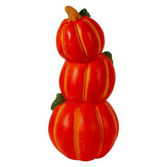 18" Orange Fall Harvest Jack-O'-Lantern Pumpkin Halloween D&eacute;cor {5}