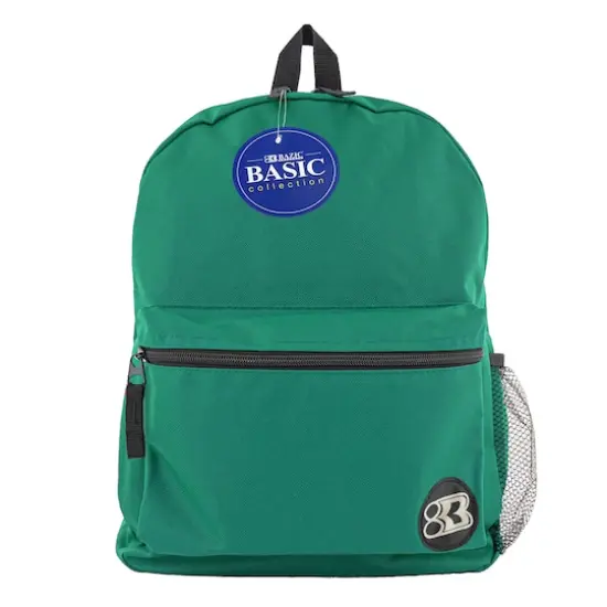BAZIC&reg; 16" Basic Collection Backpack Green {1}