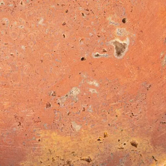 Hello Honey&reg; 12" Red Travertine Elegance Food Tray {10}