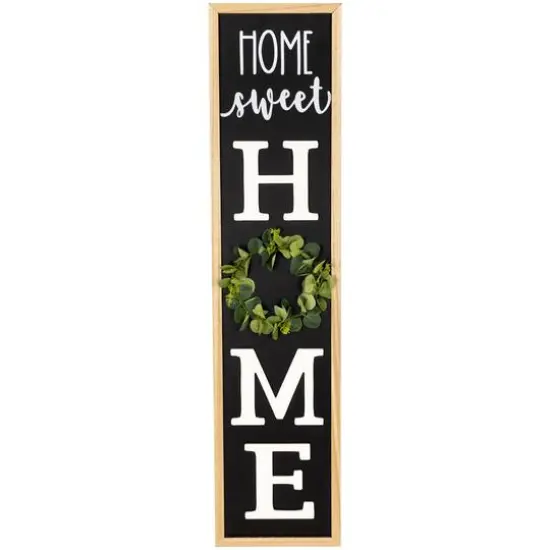 3ft. Home Wooden Framed Outdoor Porch Sign {1}
