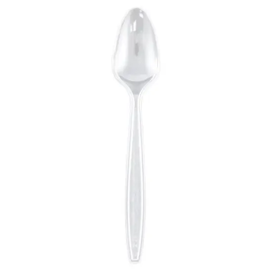 JAM Paper Plastic Spoons, 100ct. Clear {1}