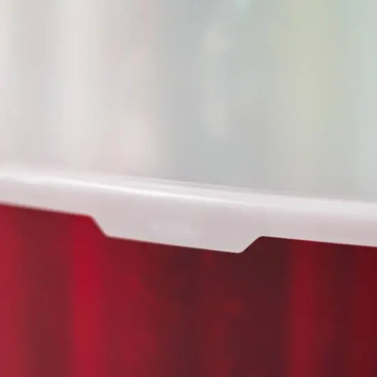 IRIS&reg; 40" Holiday Red & White Wrapping Paper Storage Boxes, 2ct. {6}