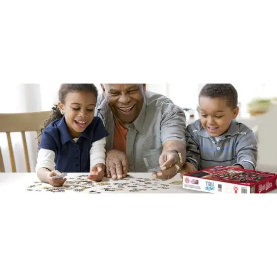 College Football Purebred Fans A Real Nailbiter 500 Piece Puzzle Utah Utes {4}