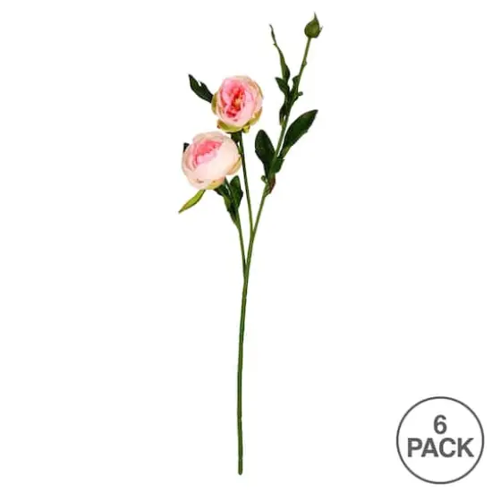 Pink Peony Spray, 6ct. {4}