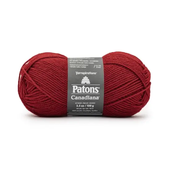 Patons Canadiana Solids Yarn Lava Red {1}