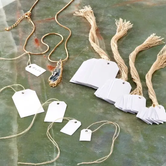 Mixed Tags by Bead Landing&trade;, 80ct. White {3}