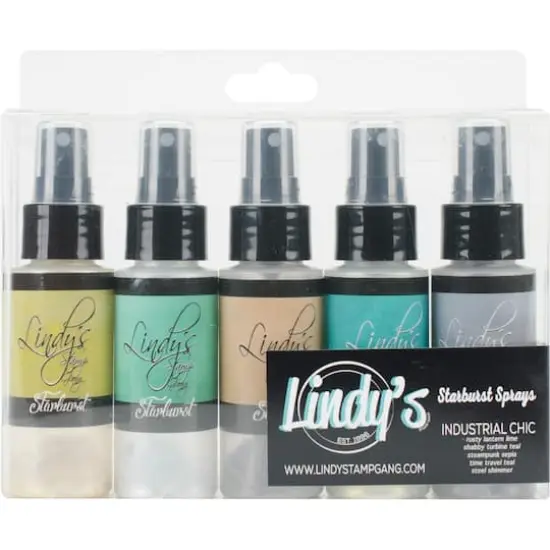 Lindy's Stamp Gang&reg; Starburst Sprays Industrial Chic Set, 2oz. {1}