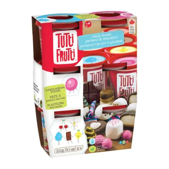 Tutti Frutti&reg; Candy Scented Modeling Dough Tubs {1}