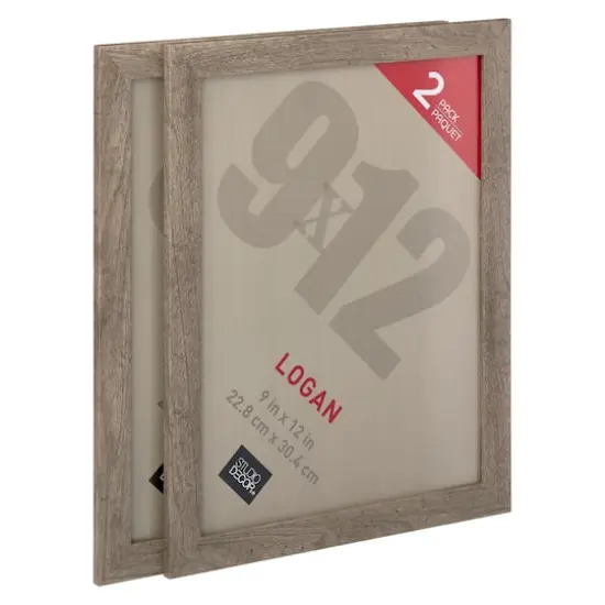 2 Pack Logan Wall Frames by Studio D&eacute;cor&reg; Gray {5}