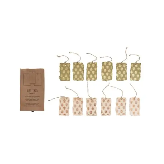 Hello Honey&reg; Handmade Paper Gift Tags, 12ct. {1}
