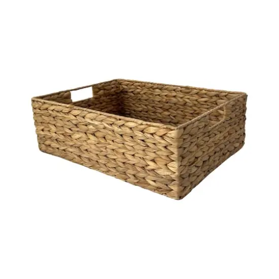 Large Natural Hyacinth Basket by Ashland&reg; {1}