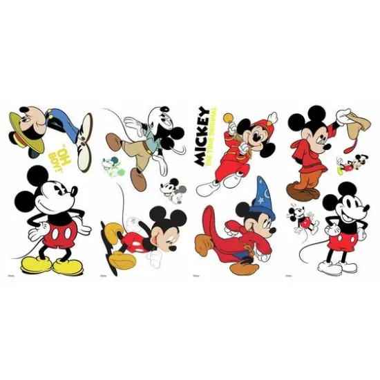 RoomMates Mickey Mouse 90th Anniversary Peel & Stick Giant Wall Decals {3}