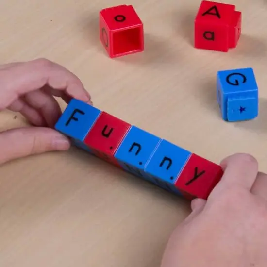 hand2mind Reading Rods Alphabet & Phonemic Awareness Linking Cubes {4}