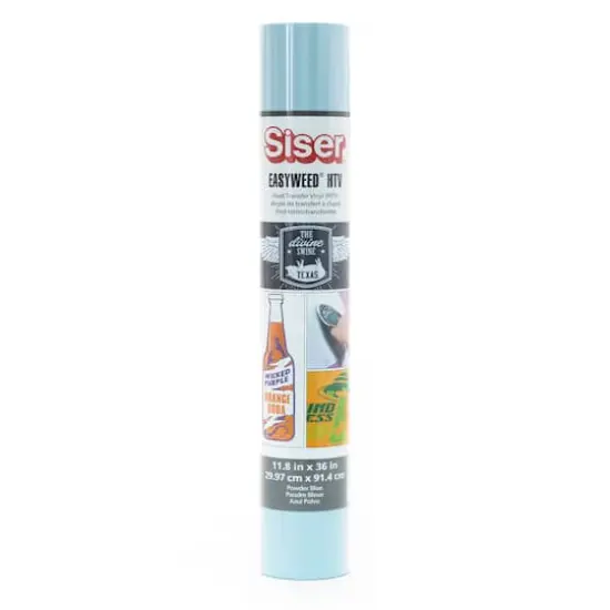 Siser&reg; EasyWeed&reg; Heat Transfer Vinyl, 36" Powder Blue {1}