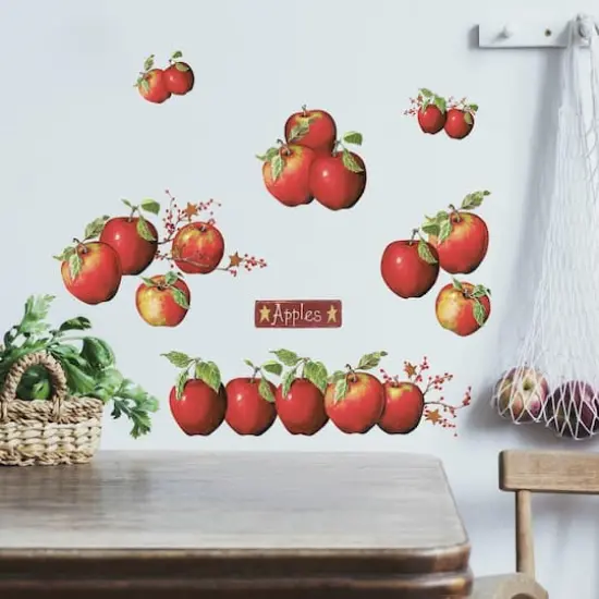 RoomMates Country Apples Peel & Stick Wall Decals {4}