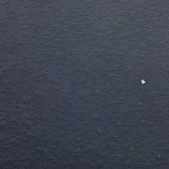 Blue Contemporary Garden Stool, 17" x 17" x 18" {5}