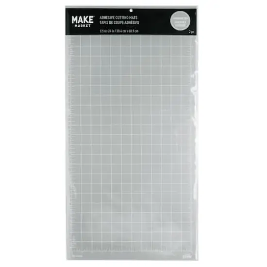 12" x 24" Standard Grip Adhesive Cutting Mats, 2ct. by Make Market&reg; {5}