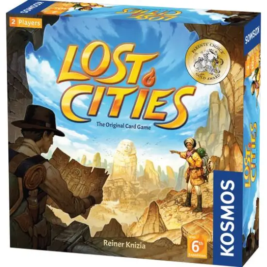Thames & Kosmos Lost Cities Card Game With 6th Expedition {1}