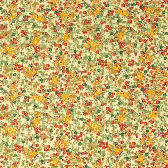 SINGER Orange Butterfly Cotton Fabric Bundle {7}