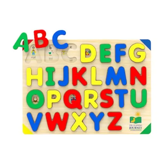 Lift & Learn Puzzle - ABC: 26 Pcs {3}