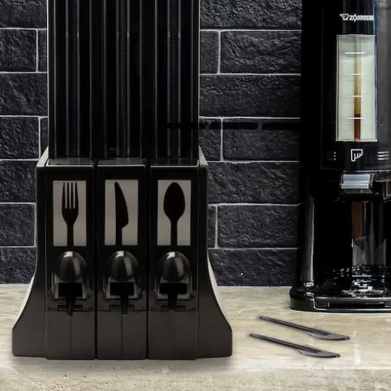 Mind Reader Black Plastic Knife Dispenser Refills, 100ct. {3}