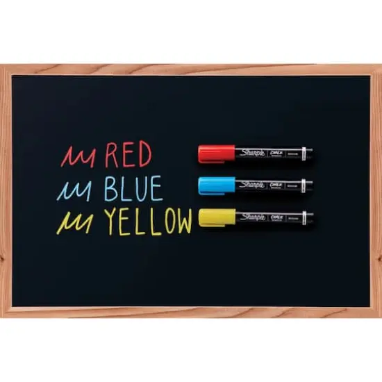 Sharpie&reg; Primary Medium Point Wet Erase Chalk Markers {4}