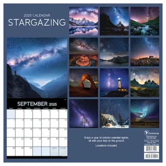 TF Publishing 2025 Stargazing Wall Calendar {3}