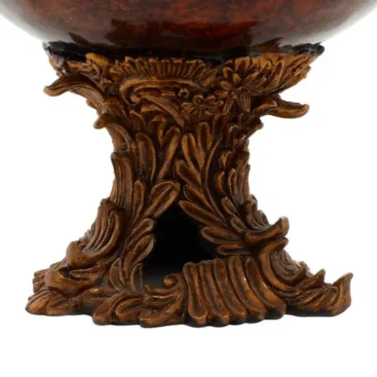 19" Gold Resin Traditional D&eacute;cor Bowl {10}
