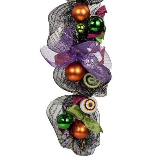 6ft. Eyeball & Ornament Mesh Garland by Ashland&reg; {7}