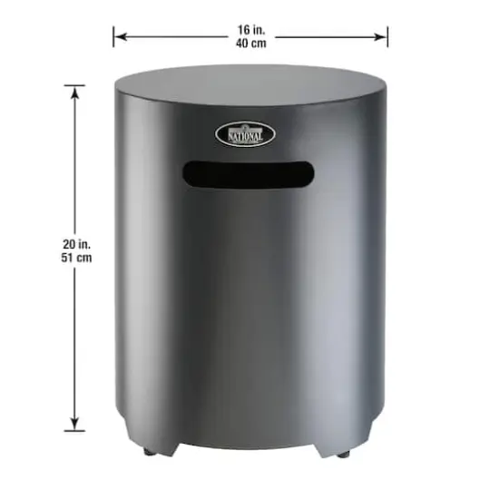 20" Aluminum Propane Tank Cover {9}